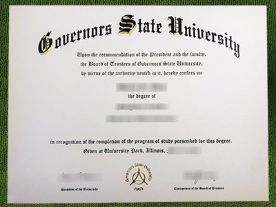 Governors State University diploma, fake Governors State University degree,