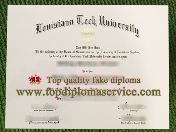 Louisiana Tech University diploma, Louisiana Tech University degree,