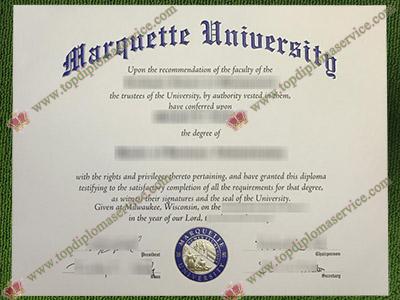 Marquette University diploma, fake Marquette University degree,