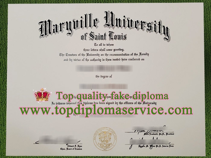 Maryville University diploma, buy Maryville University certificate,
