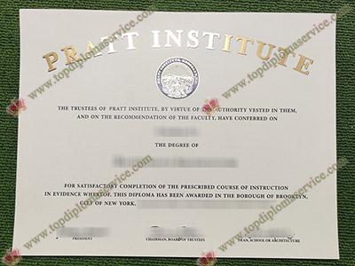 Pratt Institute fake diploma