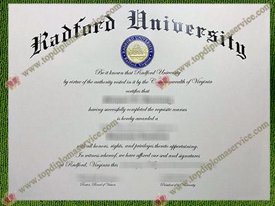 Radford University diploma, buy Radford University degree,