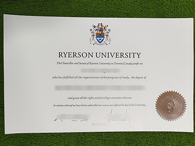 buy fake Ryerson University diploma