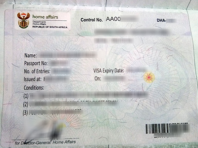 Read more about the article What’s the steps to apply for South Africa visa sticker?