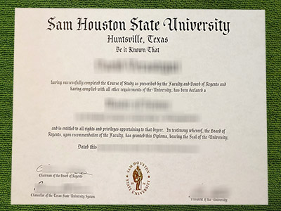 Read more about the article Secrets of order fake Sam Houston State University diploma