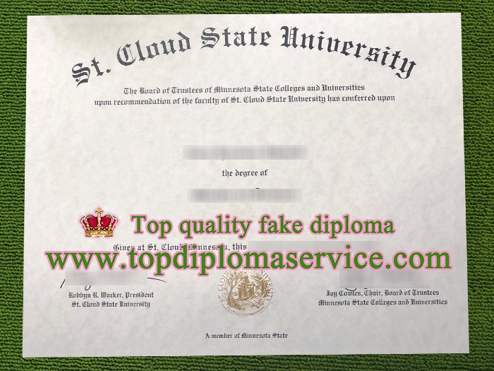 St. Cloud State University diploma, buy SCSU certificate,