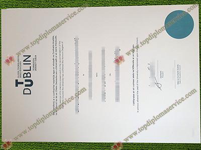 Technological University Dublin degree, fake TU Dublin diploma,