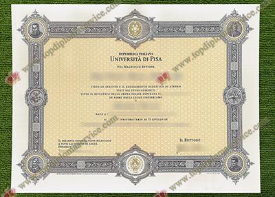 Università di Pisa diploma, fake University of Pisa diploma,