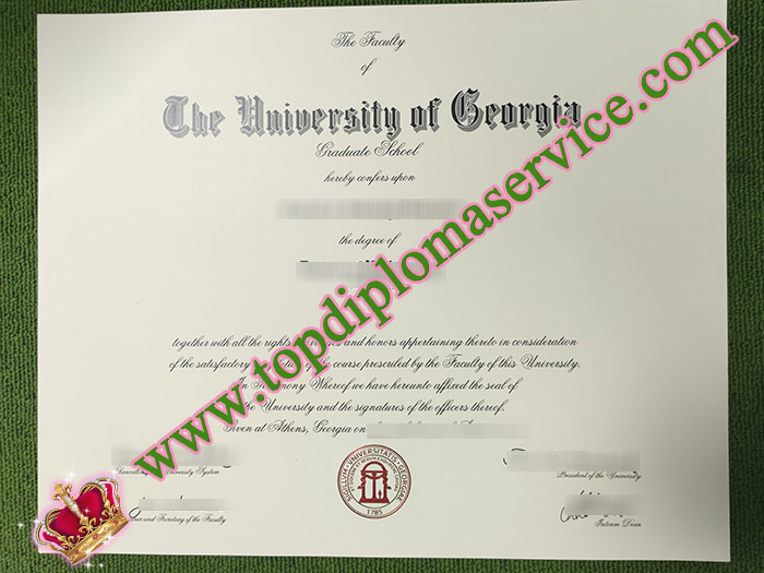 fake University of Georgia diploma,