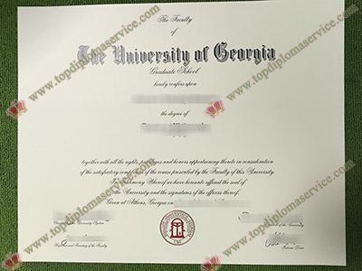 fake University of Georgia diploma,