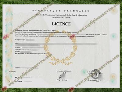 Read more about the article How to make a fake Avignon Université licence the easy way