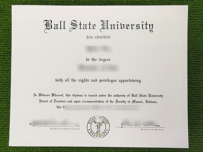 fake Ball State University diploma,