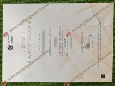 fake CIMA diploma,