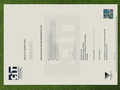 Canberra Institute of Technology certificate, fake CIT diploma,