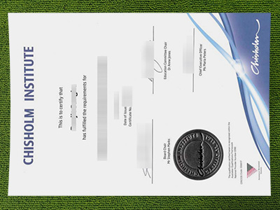 Chisholm Institute diploma, fake Chisholm Institute certificate,