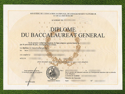 Read more about the article Cost to make fake Diplome du Baccalauréat General in France