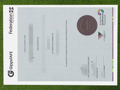 Federation Training certificate
