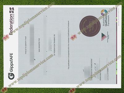 Federation Training certificate