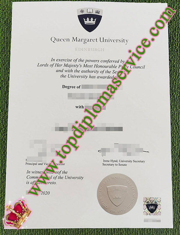 fake Queen Margaret University degree