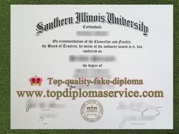 Southern Illinois University diploma, fake SIU certificate,