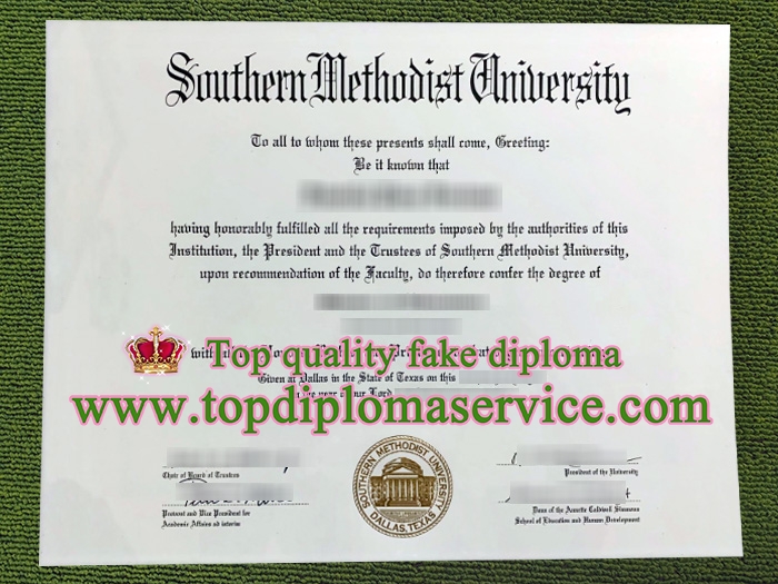 buy Southern Methodist University fake diploma