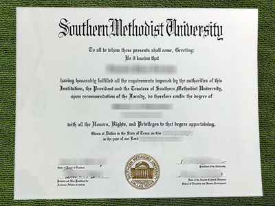 buy Southern Methodist University fake diploma