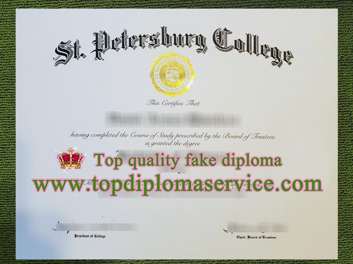 St. Petersburg College diploma, buy St. Petersburg College certificate,