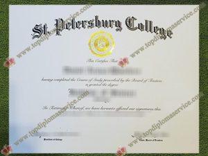 St. Petersburg College diploma, buy St. Petersburg College certificate,
