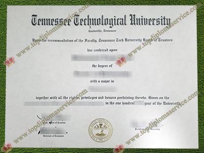 Read more about the article How to create a fake Tennessee Tech University diploma?