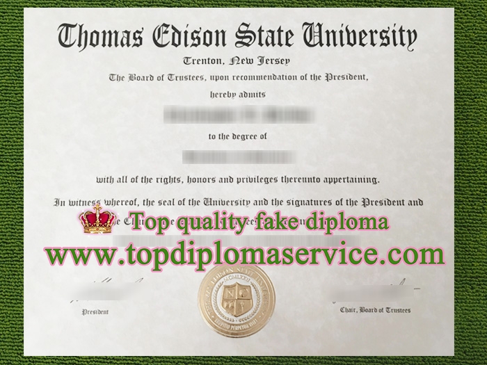 buy a fake Thomas Edison State University diploma,