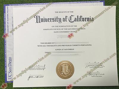 University of California San Diego diploma, fake UC San Diego diploma,