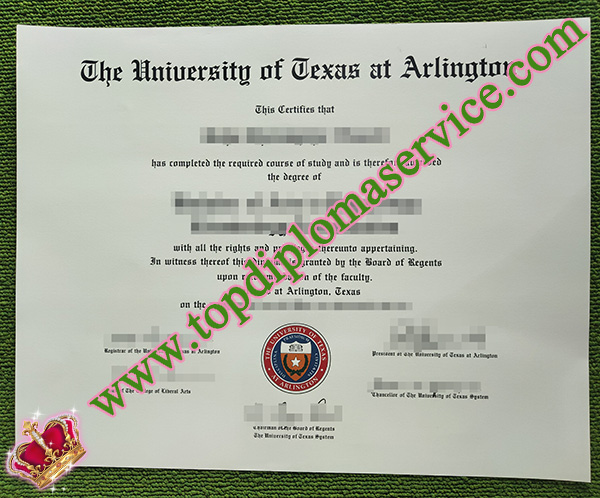 University of Texas at Arlington diploma, fake UT Arlington diploma,