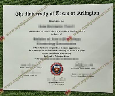 University of Texas at Arlington diploma, fake UT Arlington diploma,