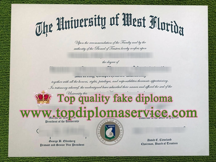 University of West Florida diploma, University of West Florida degree,