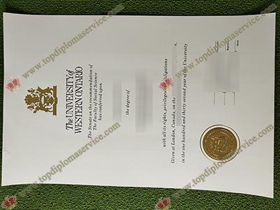 University of Western Ontario diploma, fake Western University diploma,