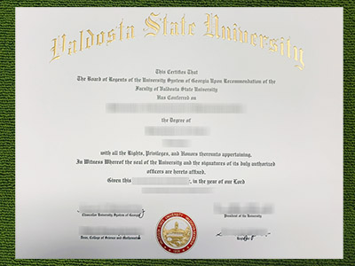 Valdosta State University diploma, fake Valdosta State University certificate,