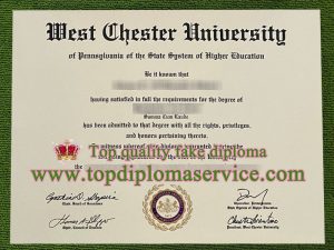 The cost to make a fake West Chester University diploma