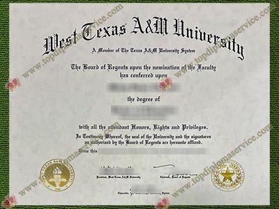 Read more about the article Step by Step Guide To Order Fake West Texas A&M University Diploma