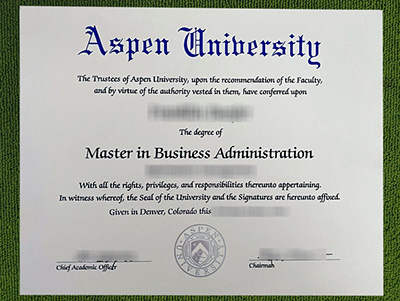 Read more about the article Where to order Aspen University fake diploma in MBA