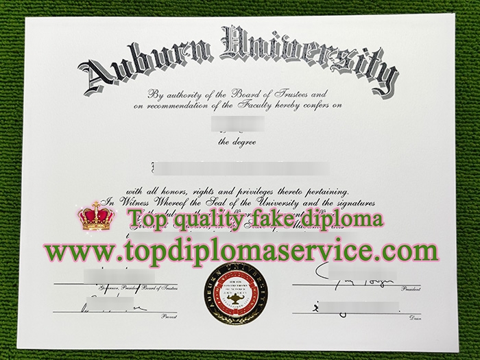 fake Auburn University diploma, Auburn University certificate,