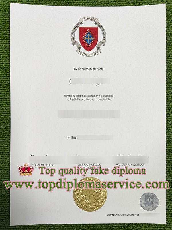 Australian Catholic University degree, fake ACU certificate,