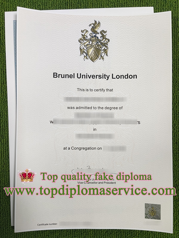 fake Brunel University degree,