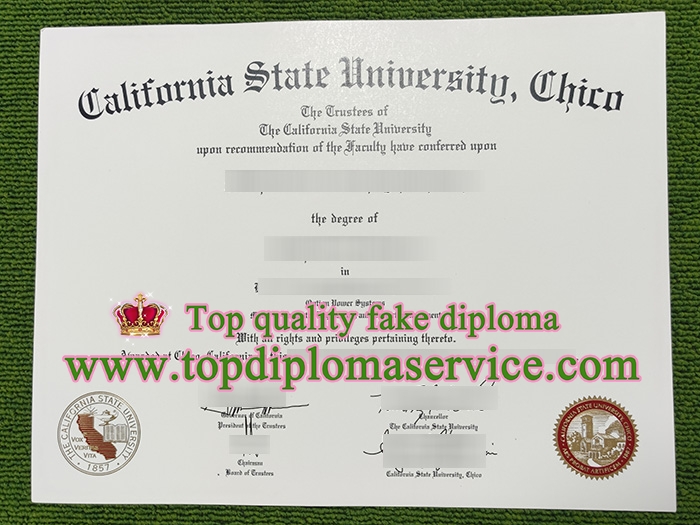 California State University Chico diploma, fake Chico State certificate,