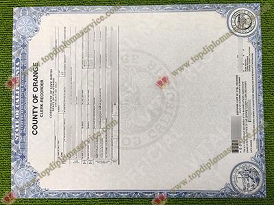 Read more about the article What’s the cost to make a fake California birth certificate