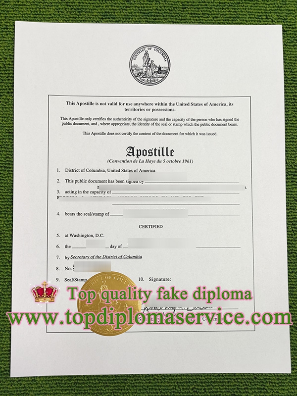 fake Columbia apostille, Columbia authentication,