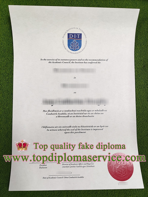 Dublin Institute of Technology degree, fake DIT degree,
