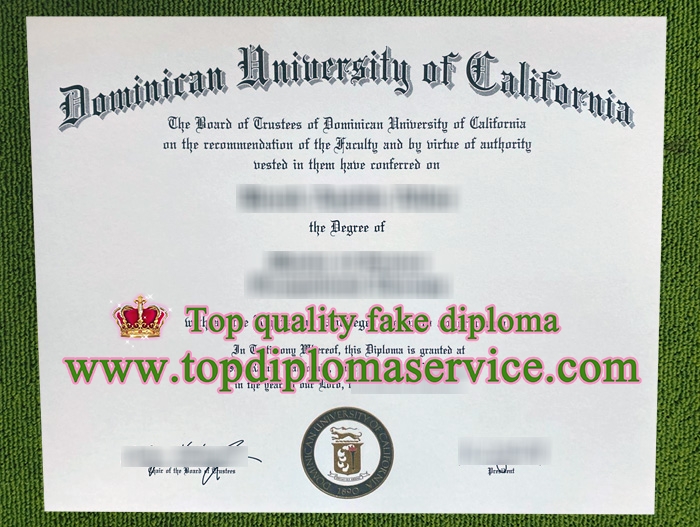 Dominican University of California fake diploma,