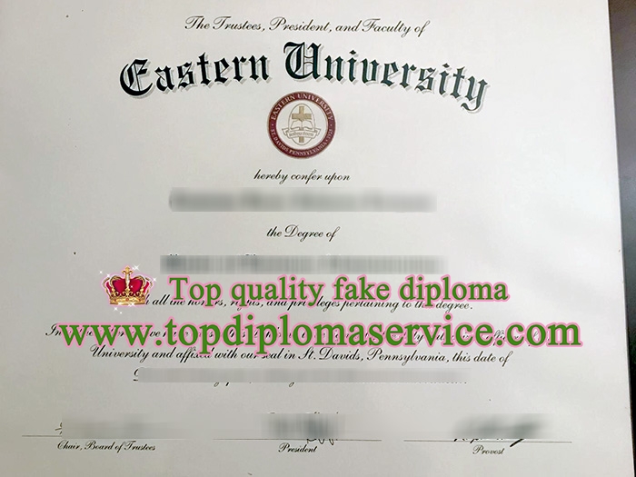 Eastern University diploma, Eastern University degree,