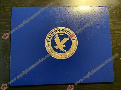 Embry-Riddle Aeronautical University diploma cover,