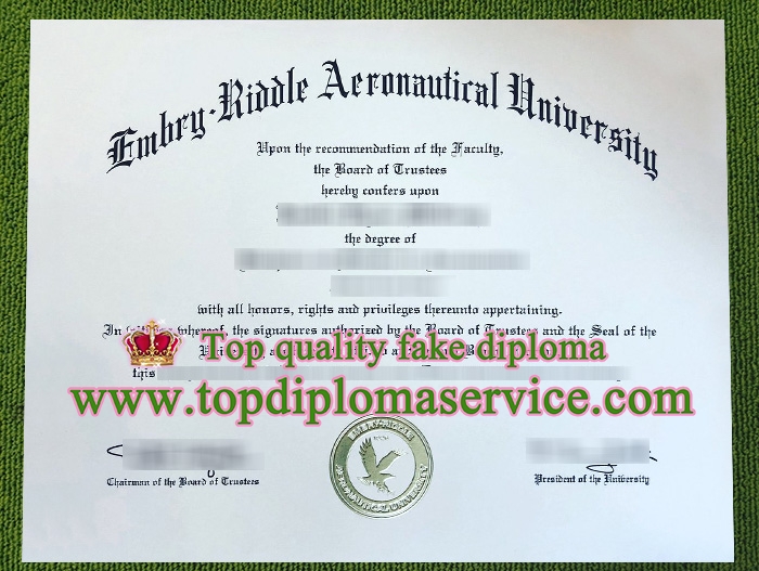 Embry-Riddle Aeronautical University fake diploma,